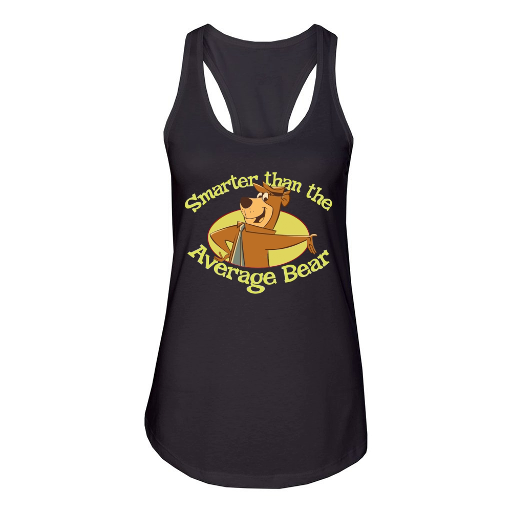 Yogi Bear Smarter Than The Average Bear Women's Racerback Tank