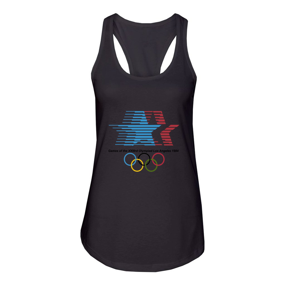 1984 Olympics vintage Women's Racerback Tank