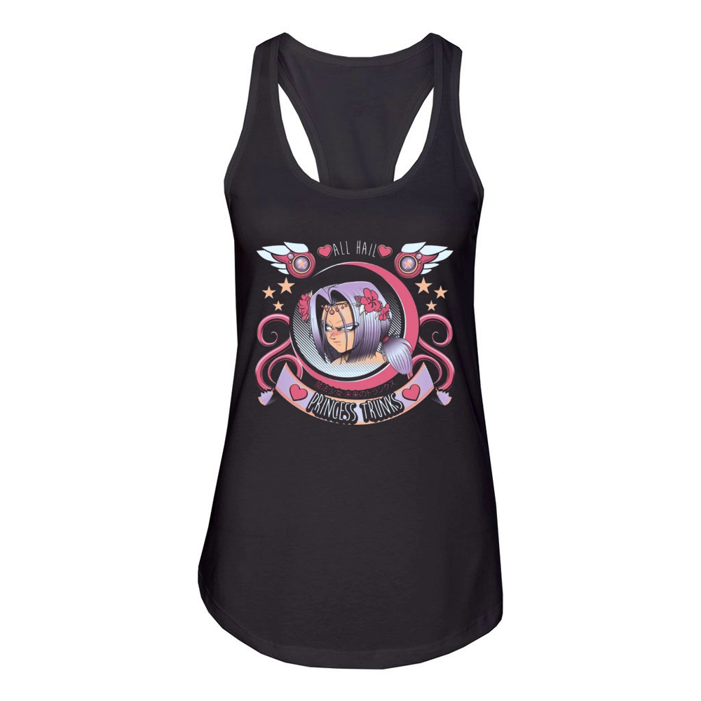 All Hail Princess Trunks Women's Racerback Tank
