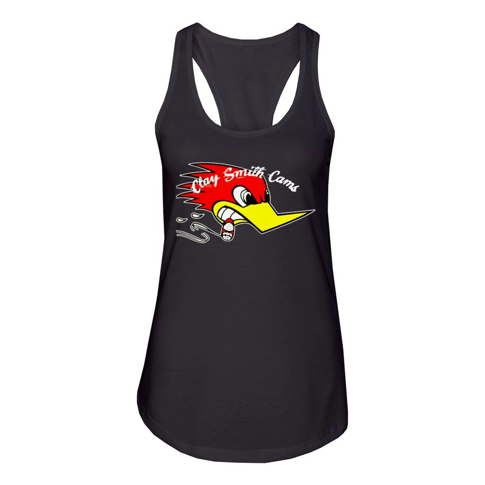Clay Smith Racing Vintage Greaser T-Shirt Women's Racerback Tank