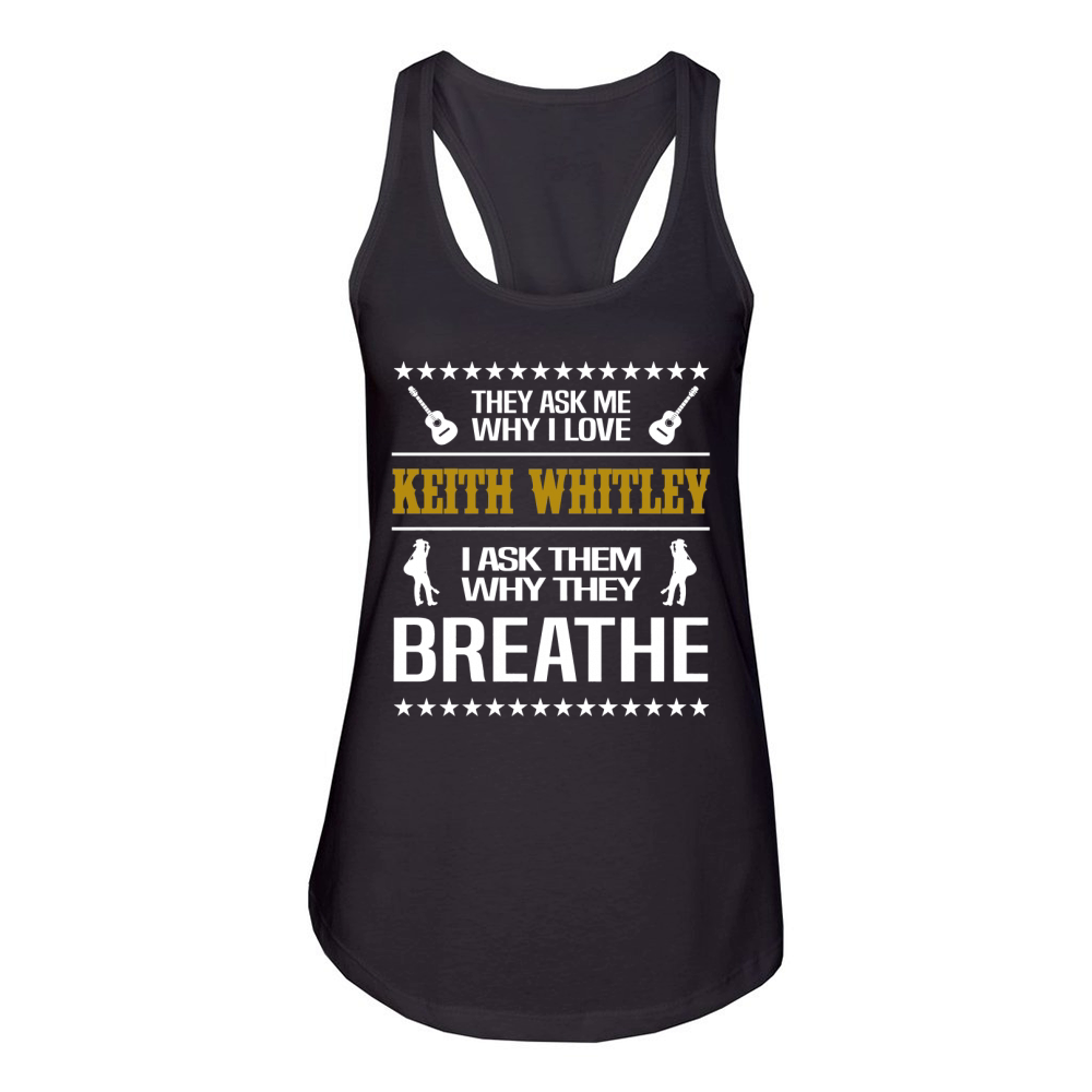 Keith Whitley Women's Racerback Tank