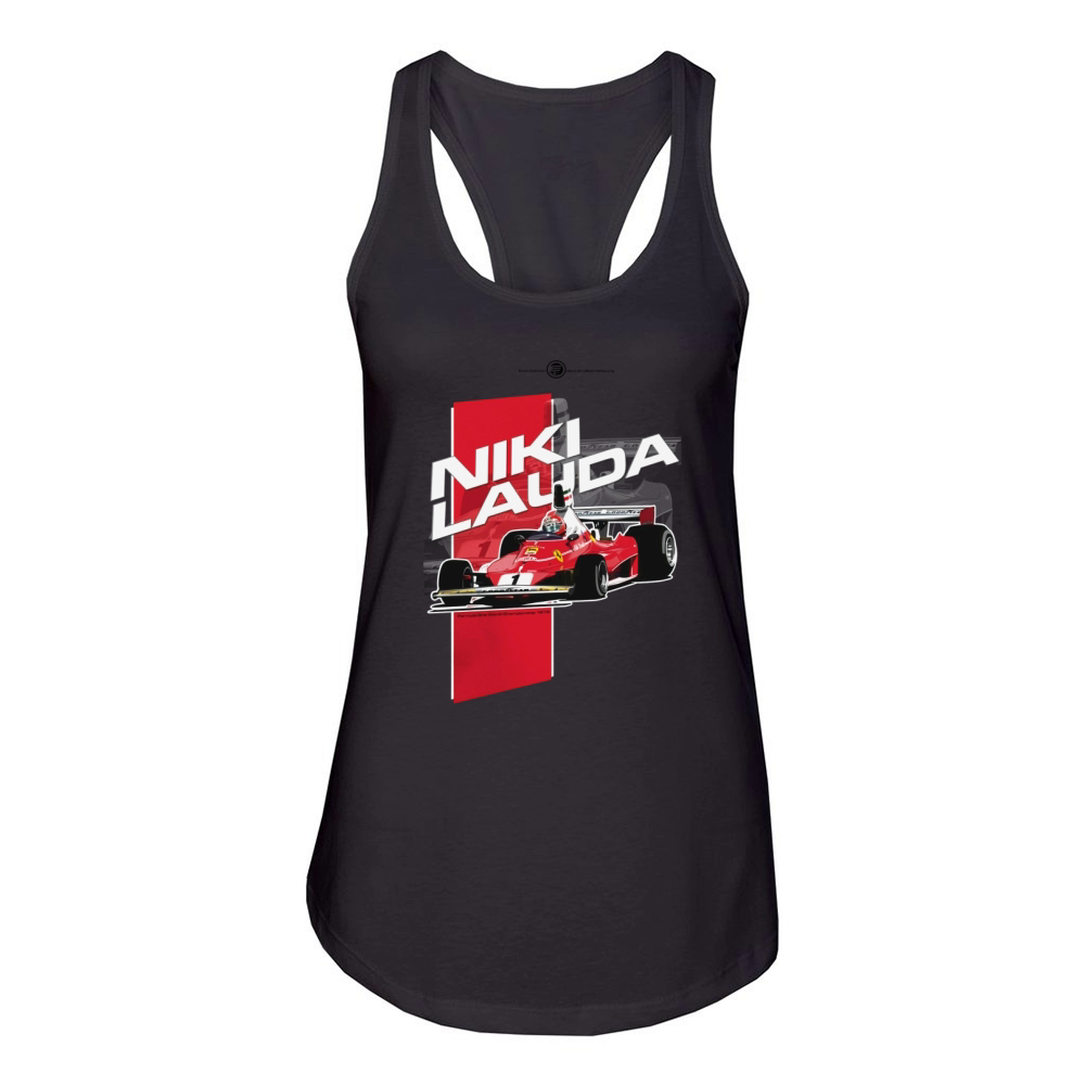 Niki Lauda - F1 1976 Women's Racerback Tank
