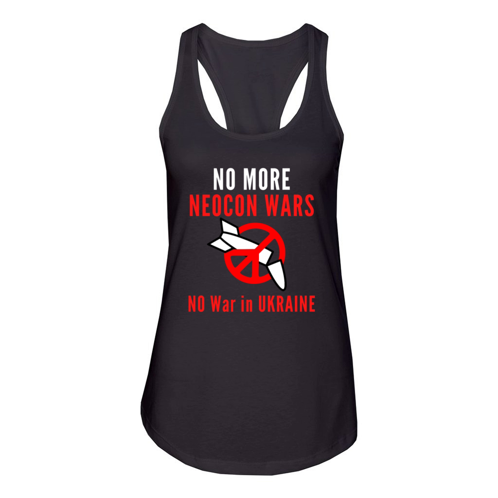 No War in Ukraine Women's Racerback Tank
