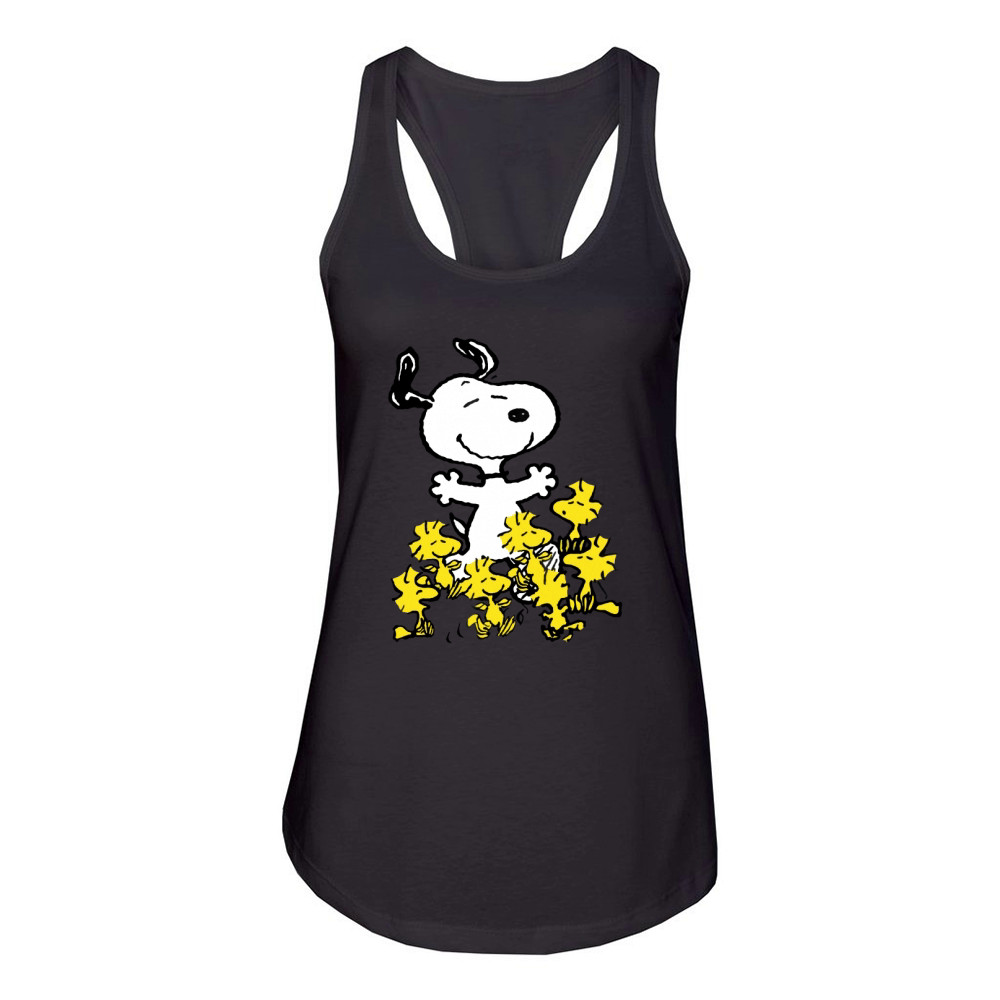 Peanuts Snoopy Women's Racerback Tank