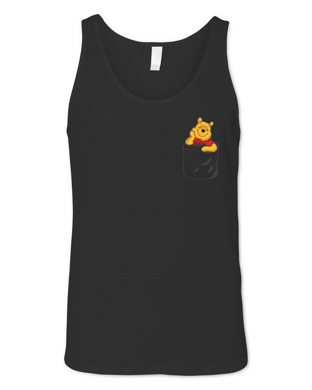 Pocket Pooh Unisex Jersey Tank