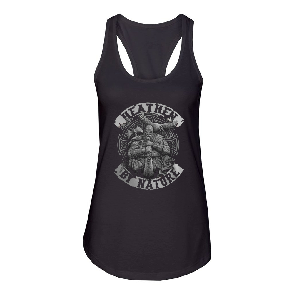 HEATHEN BY NATURE Women's Racerback Tank