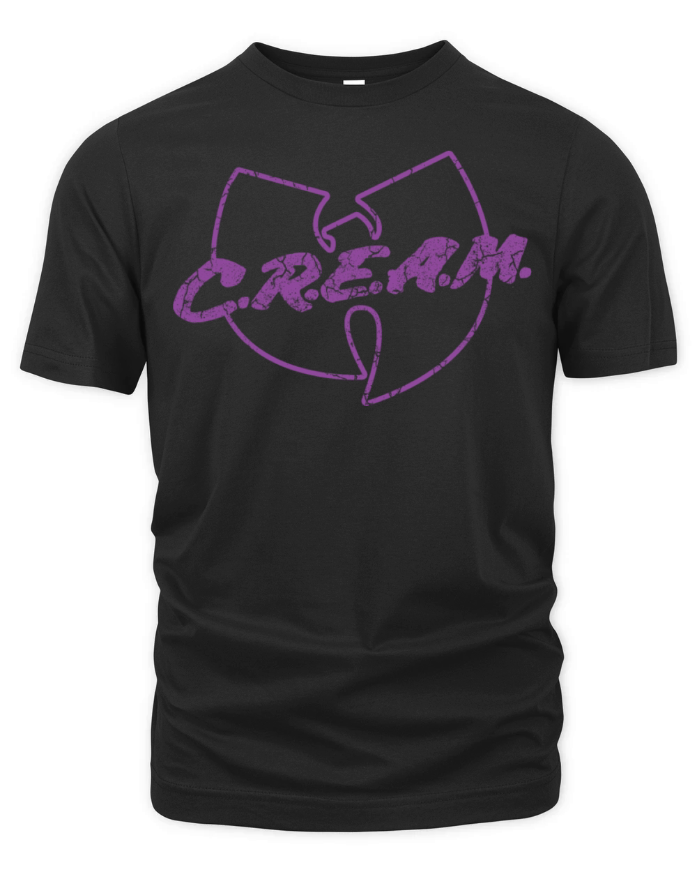 cream wutang purple Organic Unisex T-shirt