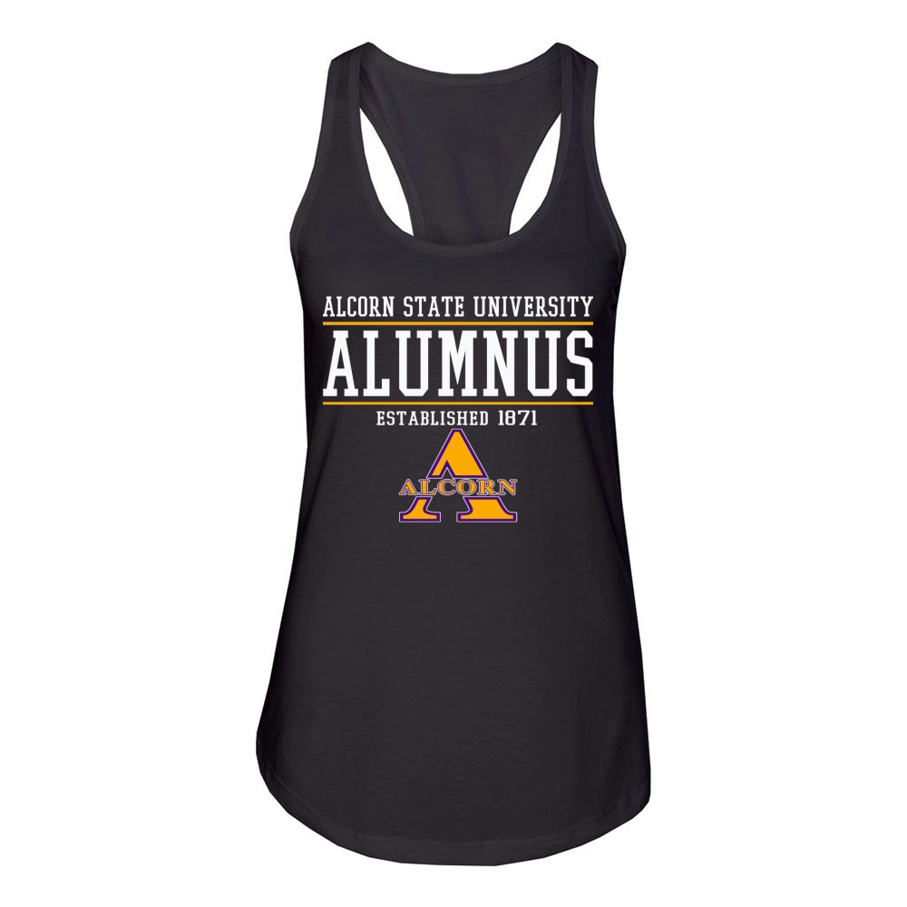 Alcorn State University Alumnus Women's Racerback Tank