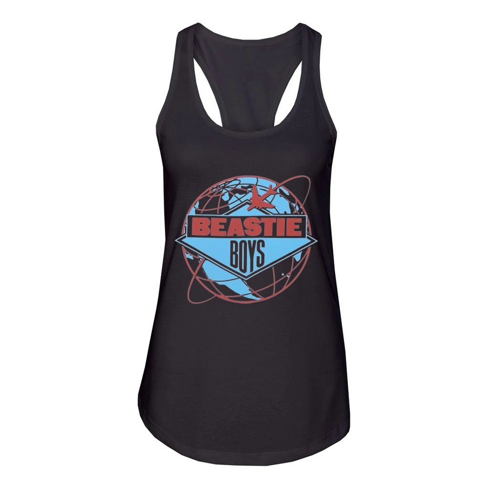 Beastie boys license to ill world tour Women's Racerback Tank