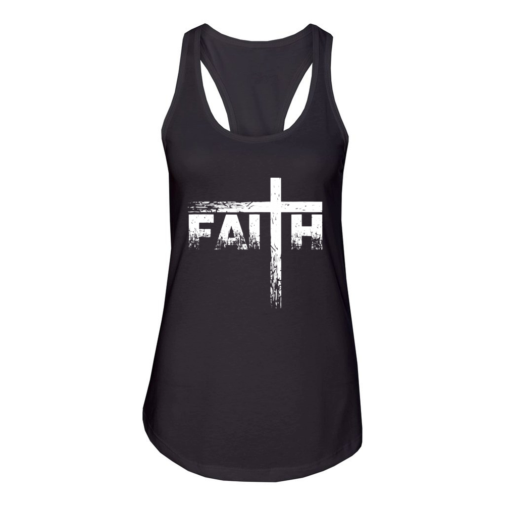 Faith Cross Women's Racerback Tank