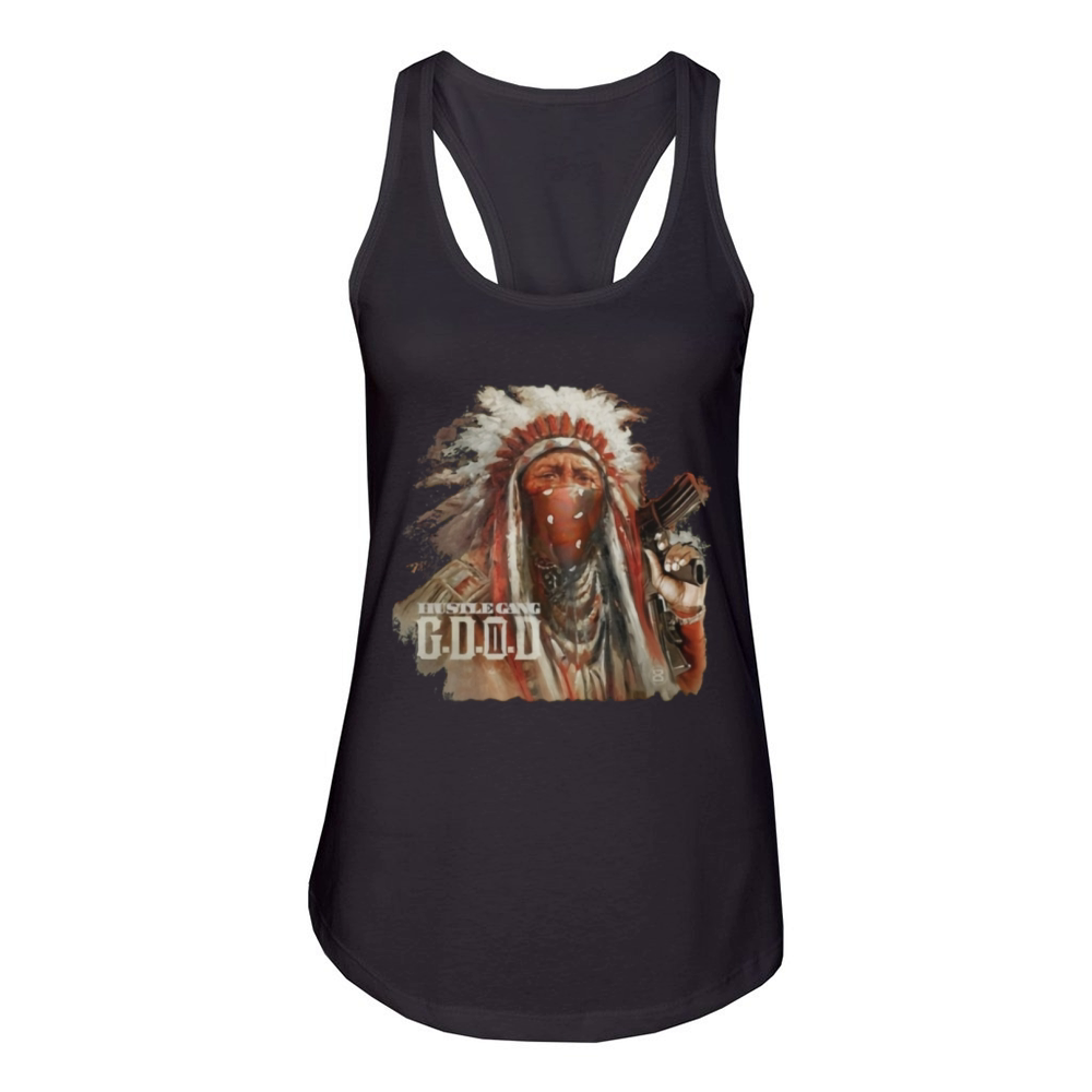 HUSTLE GANG Women's Racerback Tank