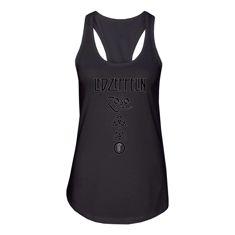 Led Zeppelin Symbol Women's Racerback Tank