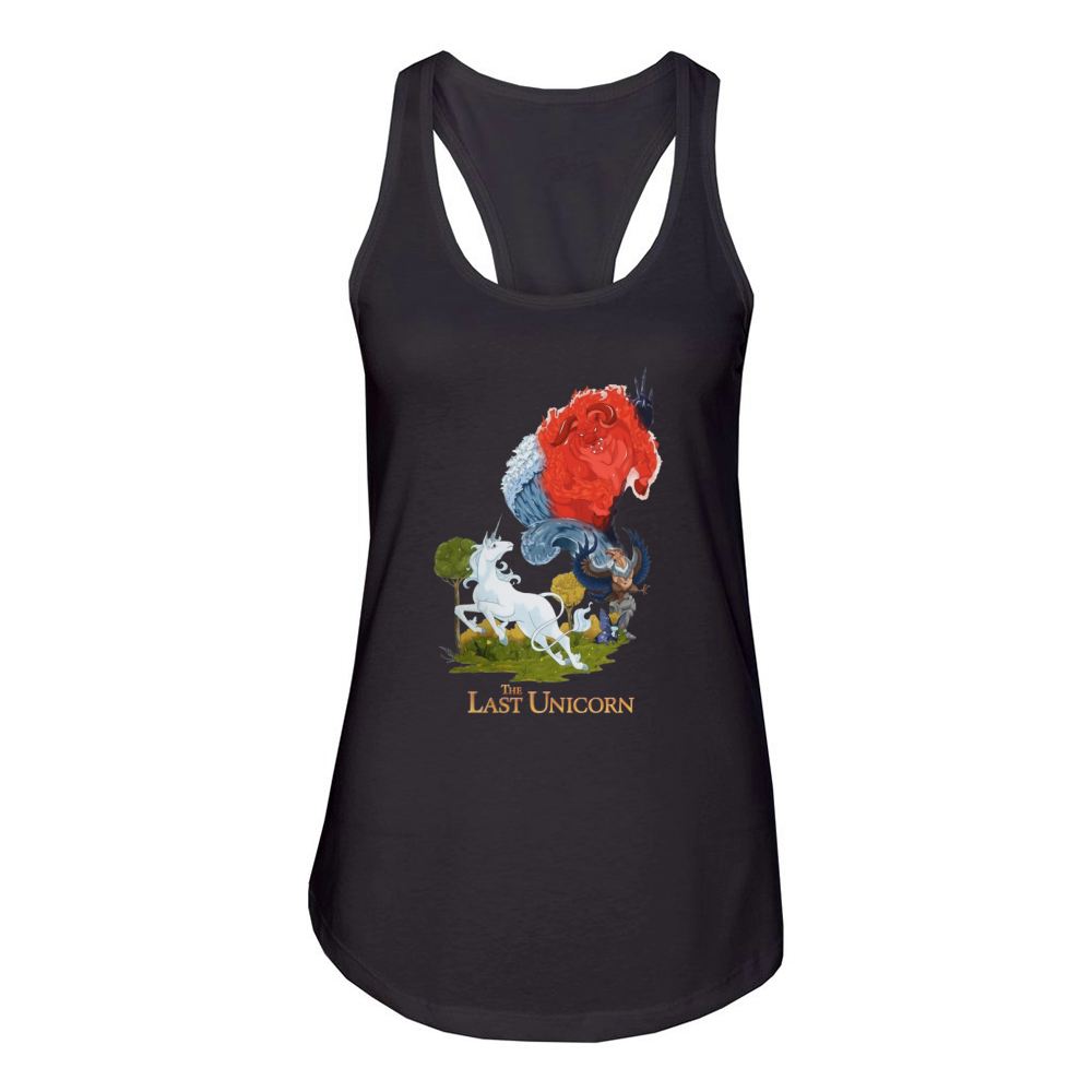 The Last Unicorn 1982 Women's Racerback Tank