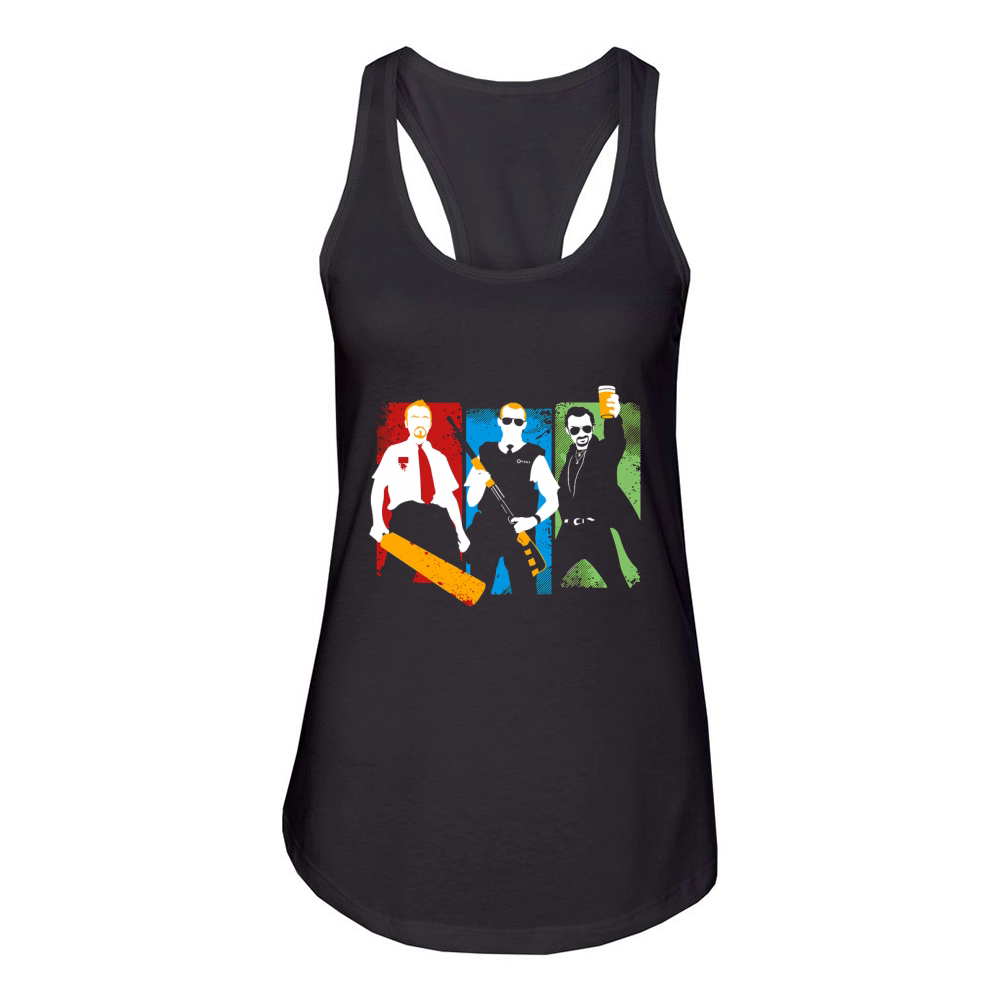 Three Flavours Cornetto Trilogy Women's Racerback Tank