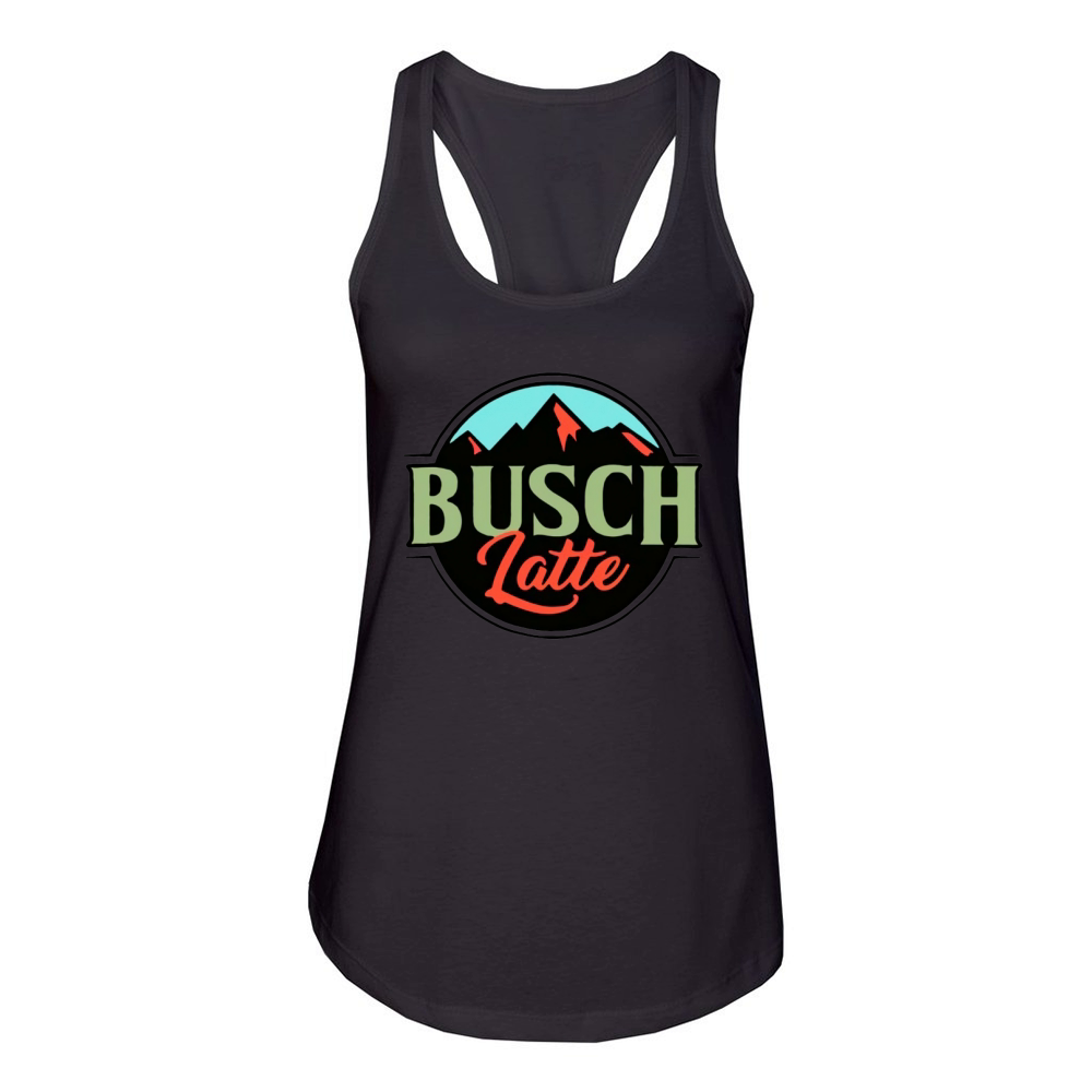 Vintage Busch Light Busch Latte Women's Racerback Tank