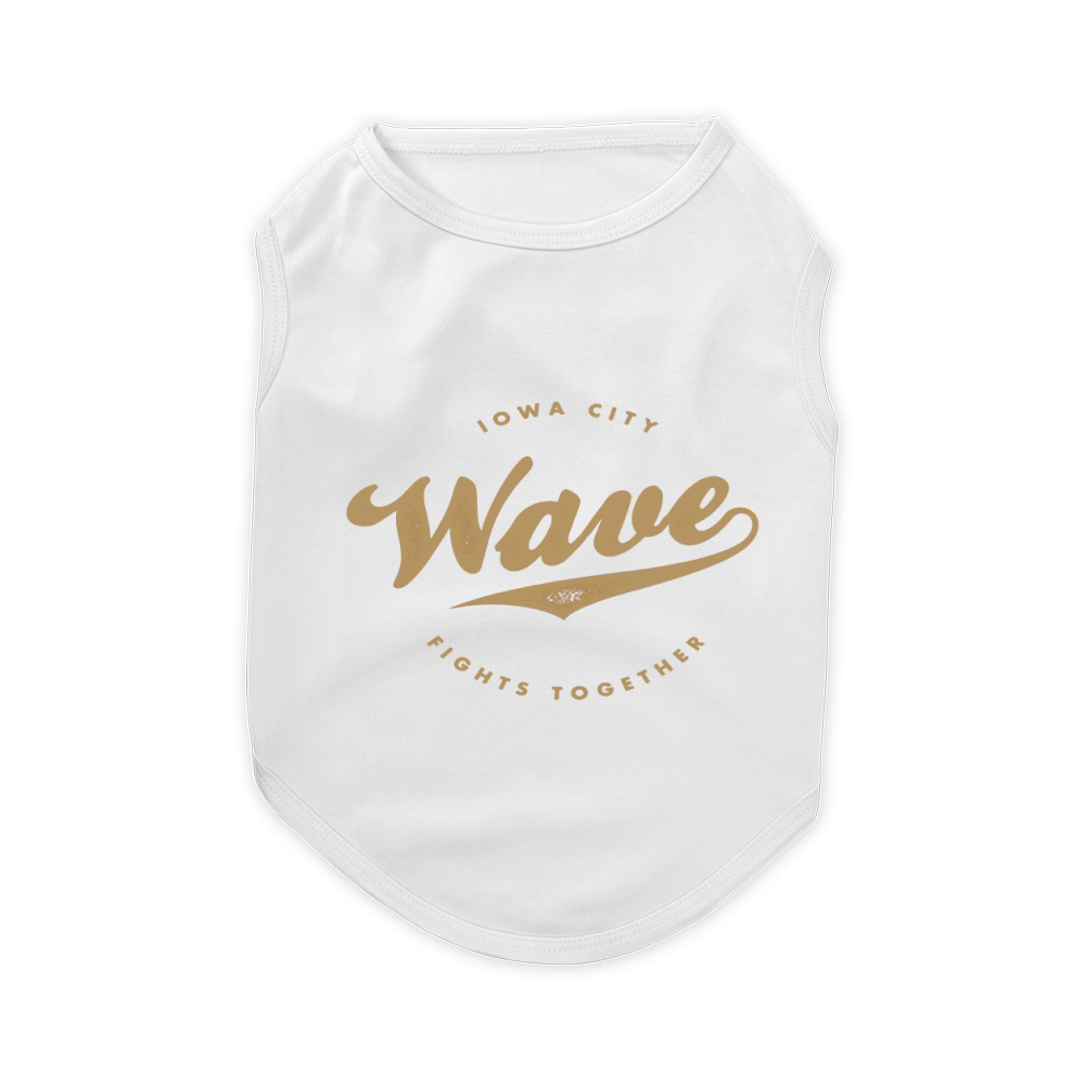 iowa wave Pet T-Shirt