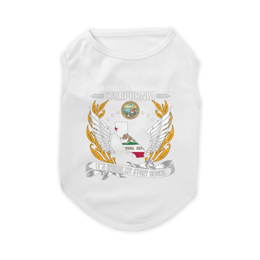 San Fernando Valley californiia it's where my story begins Pet T-Shirt