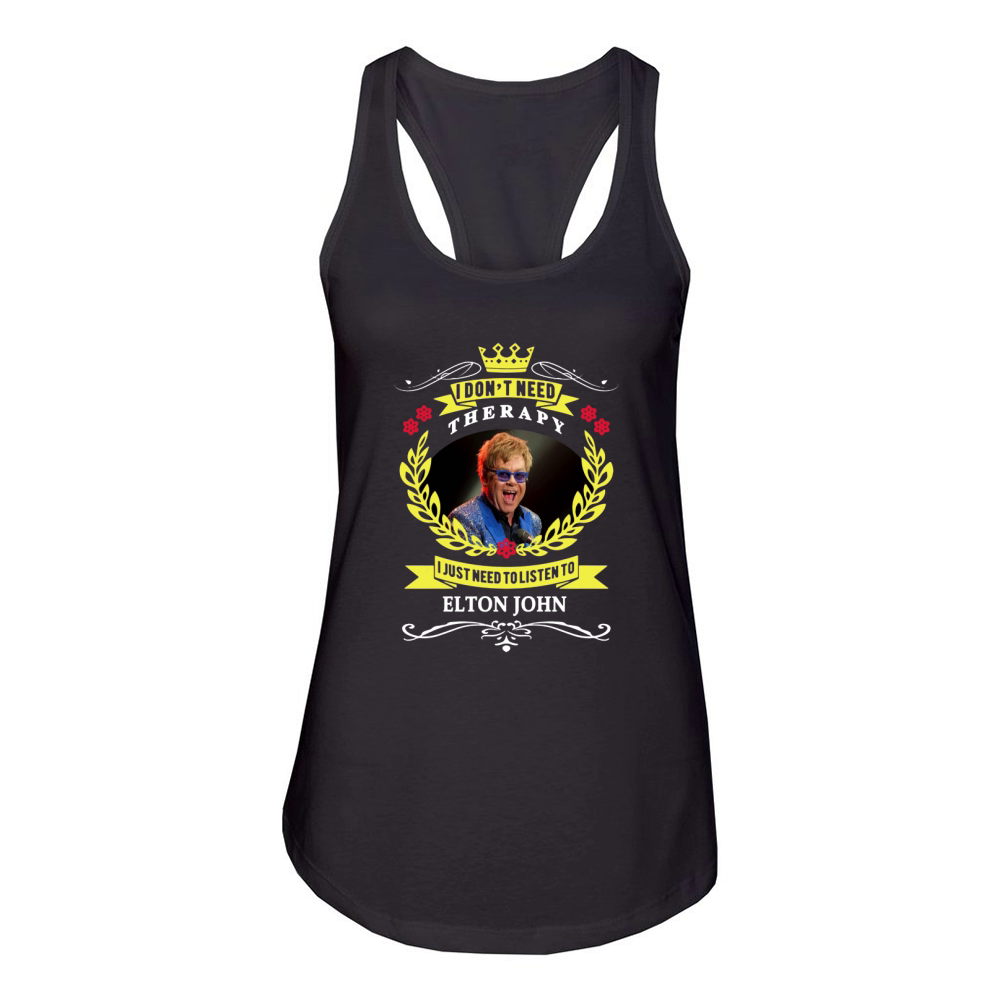 ELTON JOHN Women's Racerback Tank