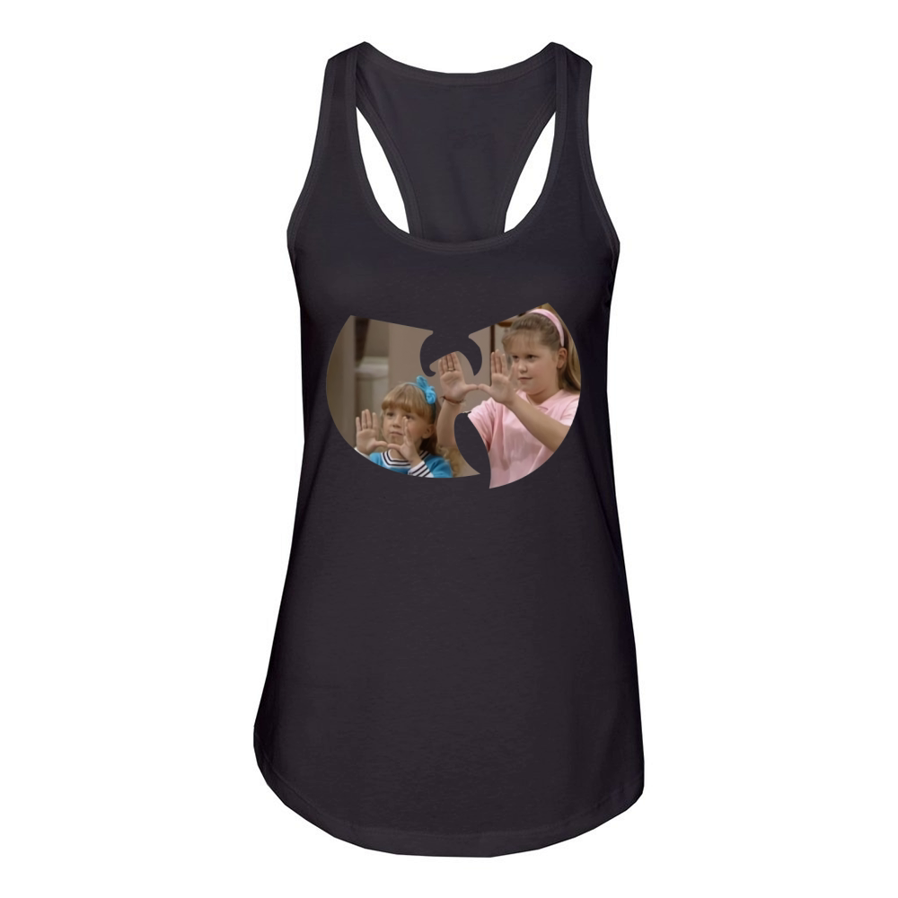 Full Wu-tang House Women's Racerback Tank
