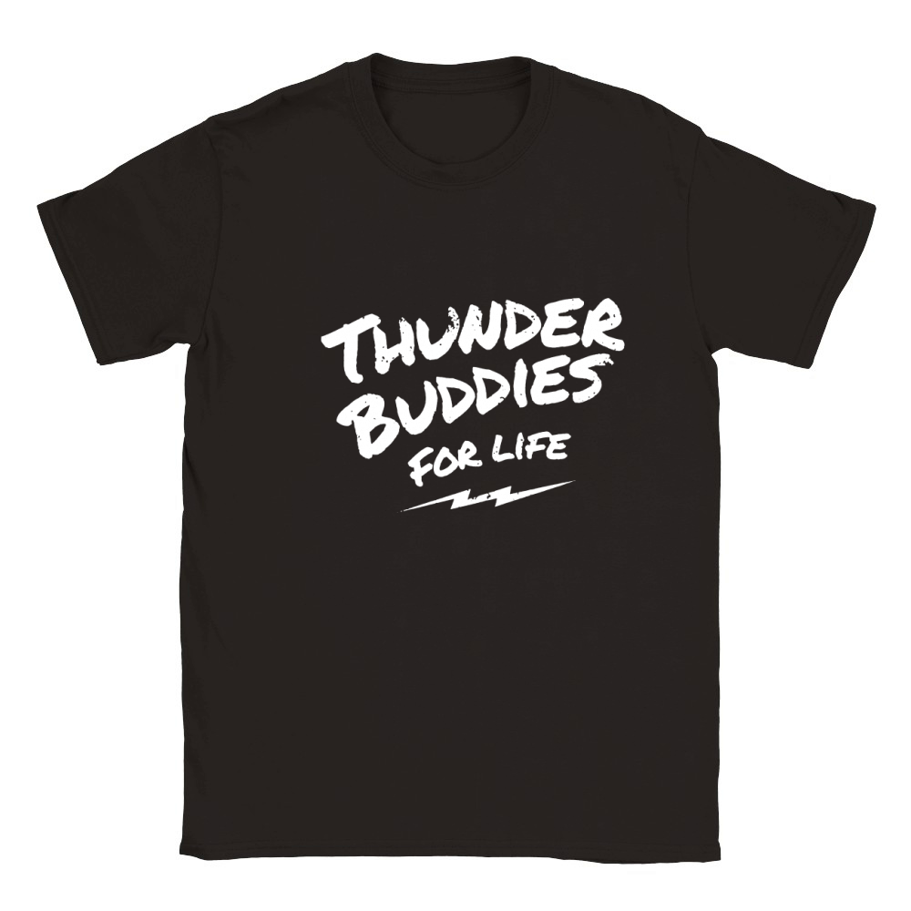 thunder buddies for life 201735260410 Classic Kids Crewneck T-shirt