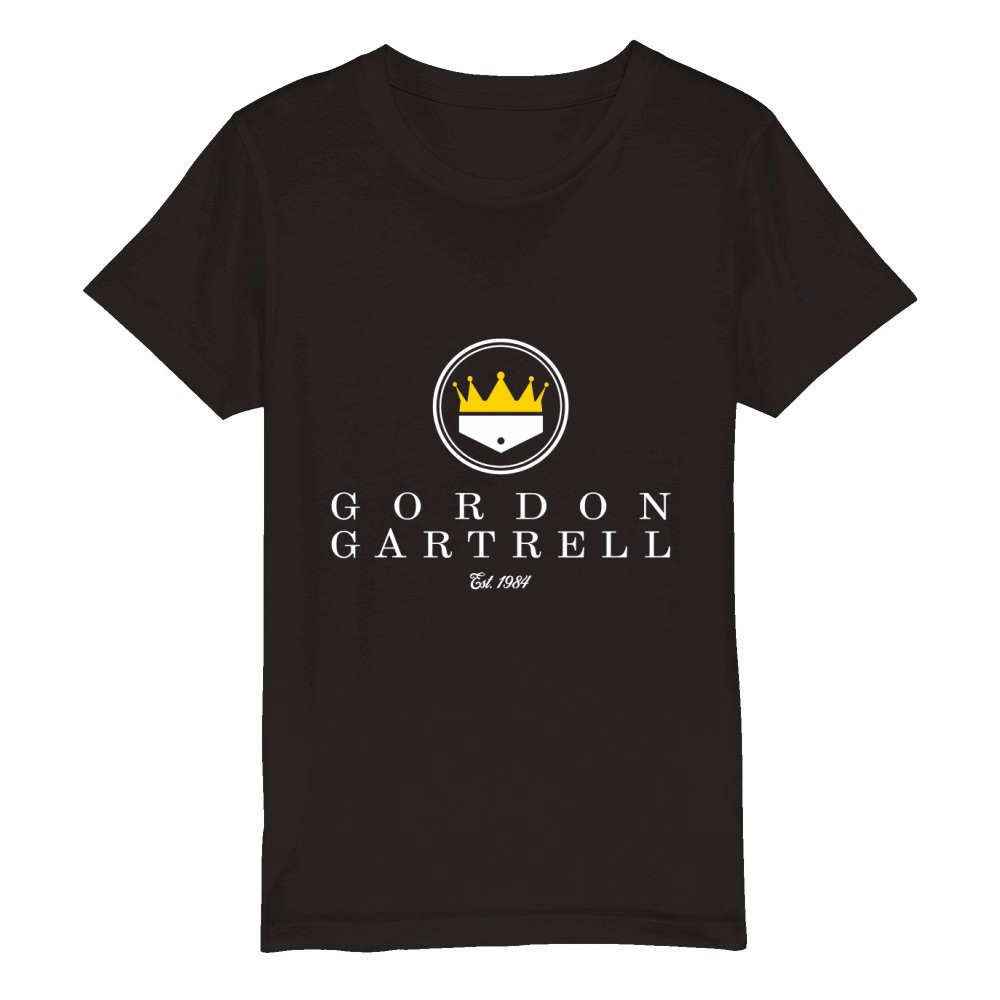 GORDON GARTRELL LOGO Organic Kids Crewneck T-shirt