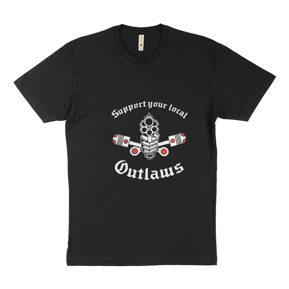 Outlaw mc Support Outlaw mc Support Sustainable T-Shirt