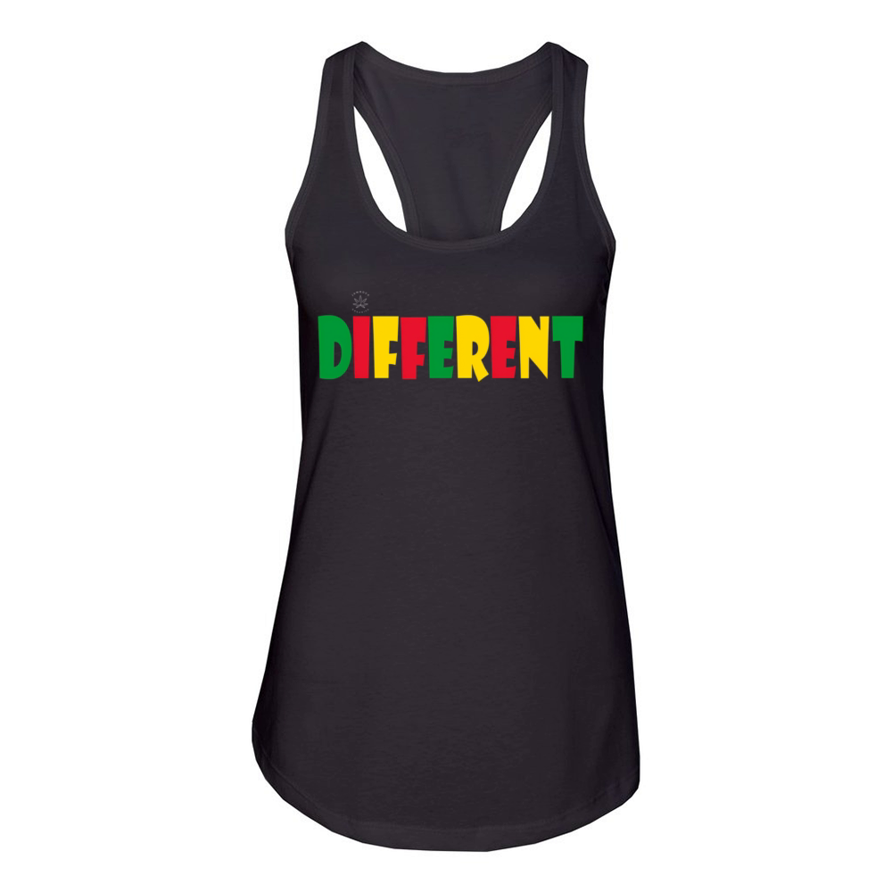Different By Jamrock Organics Women's Racerback Tank