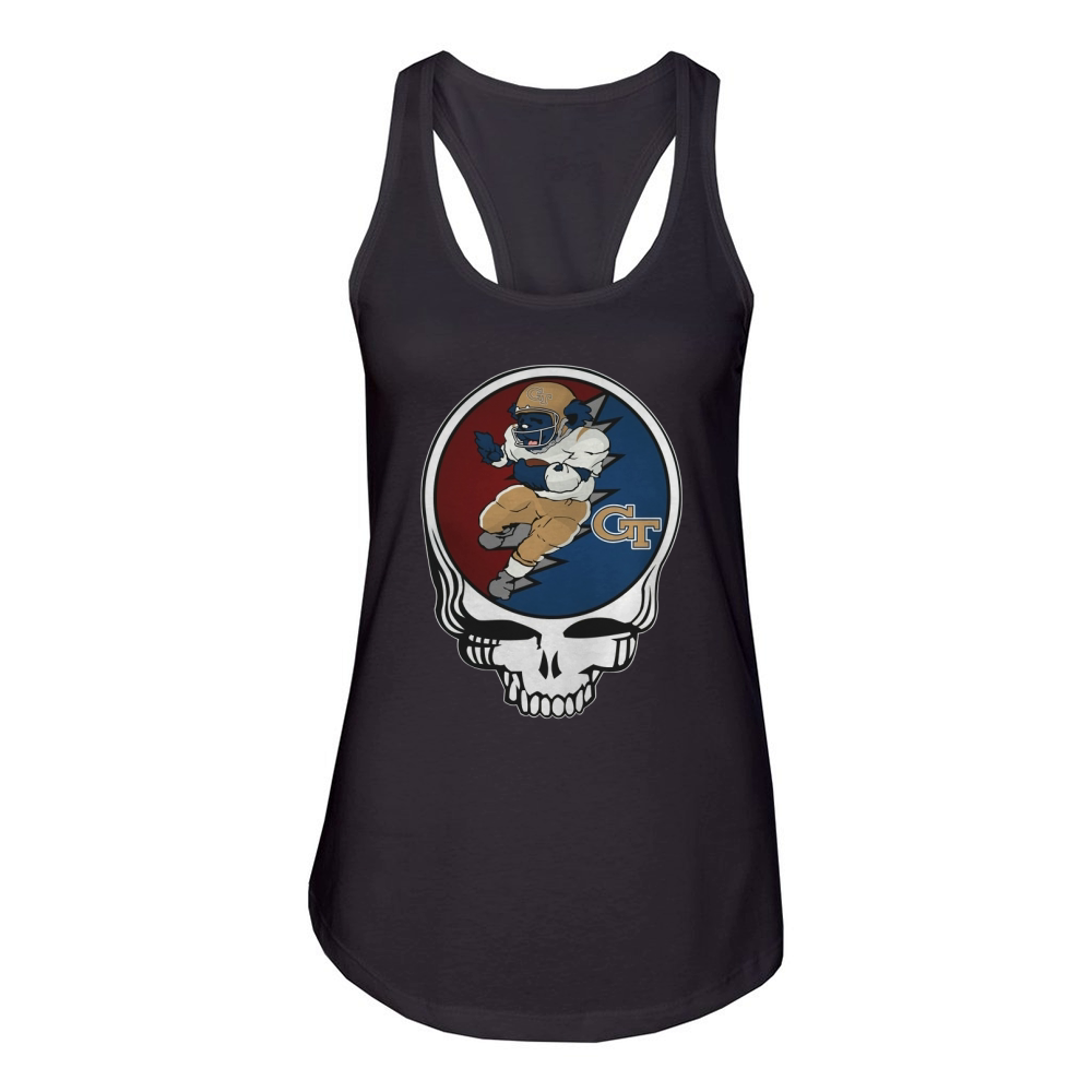 GratefulDead Georgia Tech Yellow Jackets Women's Racerback Tank