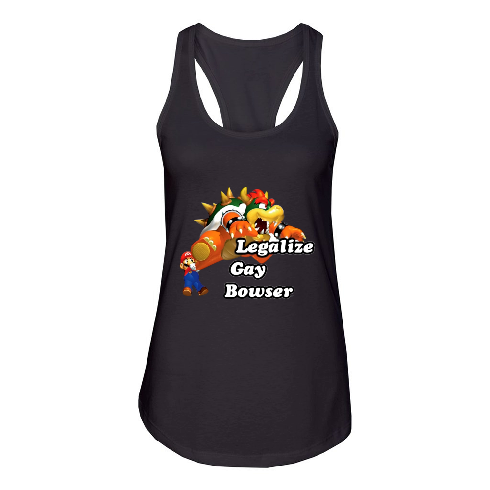 So Long Gay Bowser Funny Game Classic Women's Racerback Tank