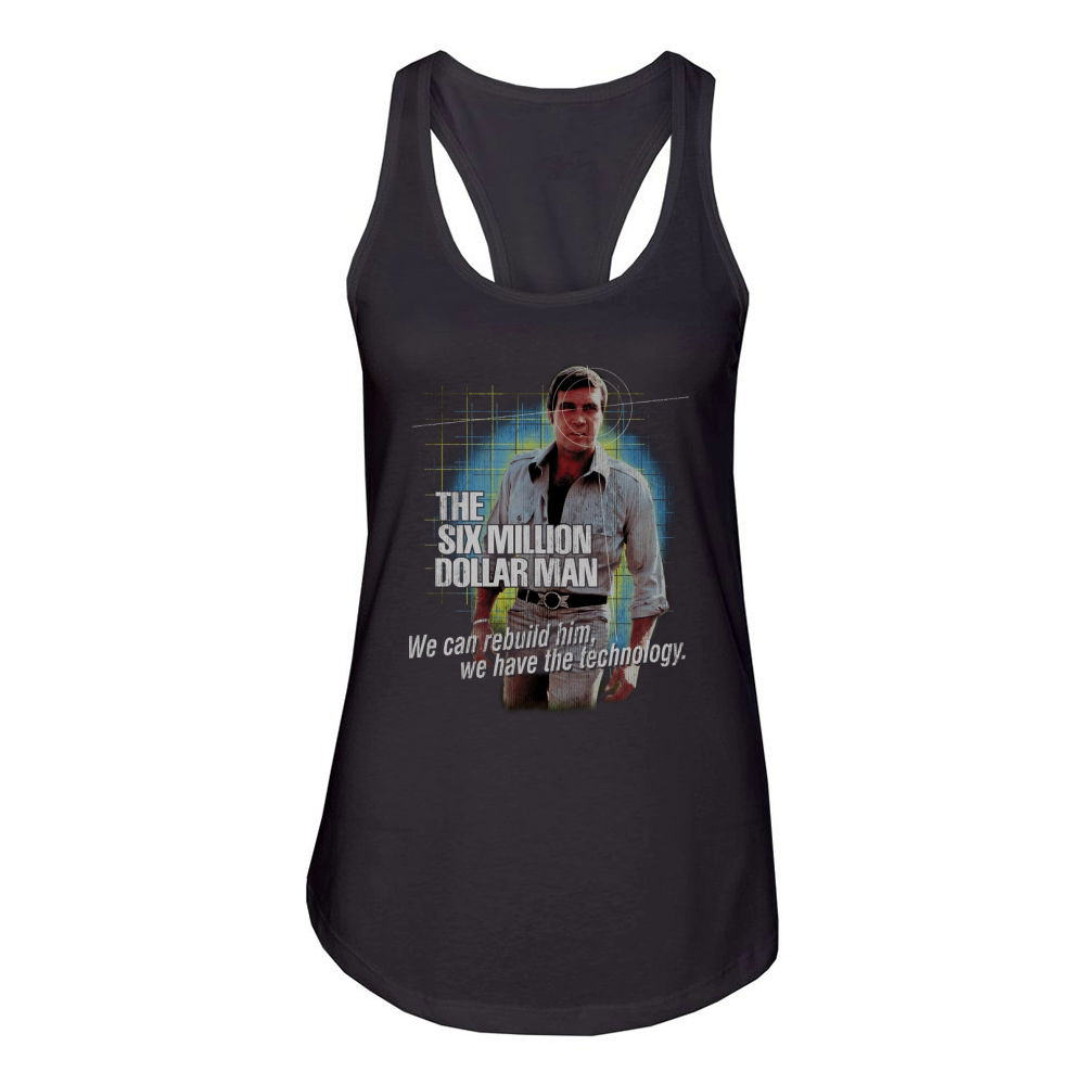 The Six Million Dollar Man Women's Racerback Tank
