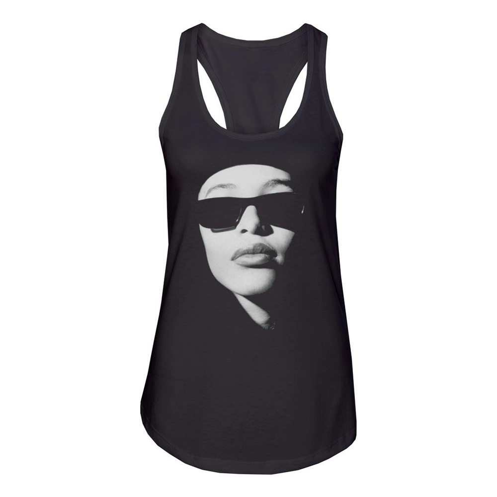 Aaliyah Fans Art TShirt Women's Racerback Tank