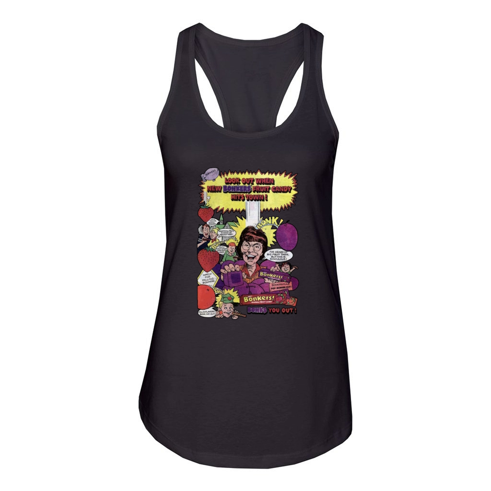 Bonkers Candy Women's Racerback Tank