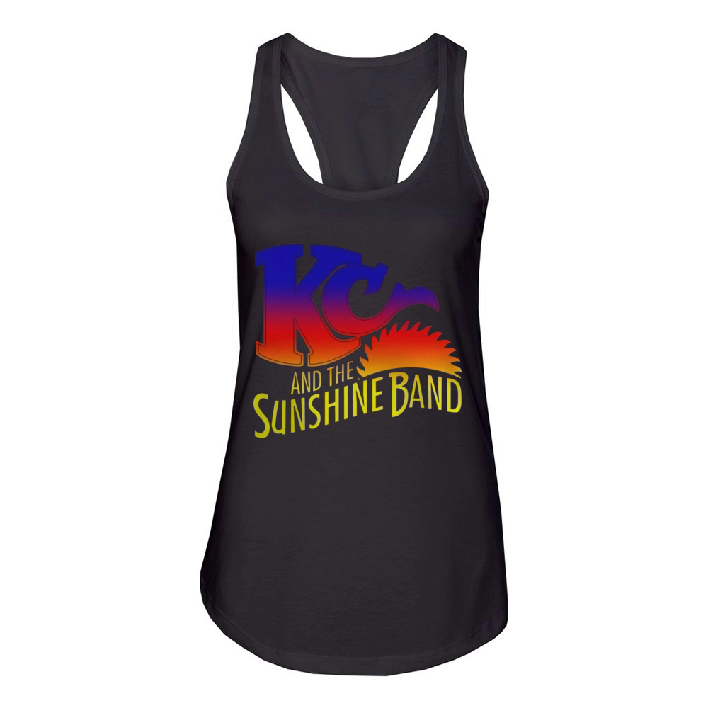 KC AND THE SUNSHINE BAND (SUNSET) shirt Women's Racerback Tank