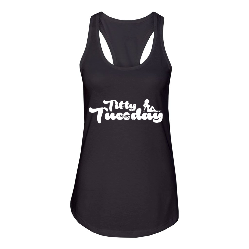 Titty Tuesday Women's Racerback Tank