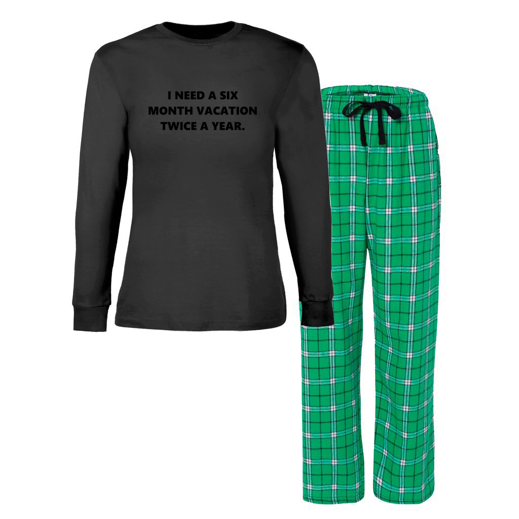 Funny Quote - Vacation Quote - Funny Shirt Women's Christmas Pajamas