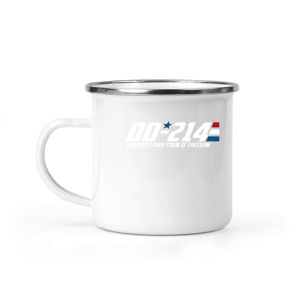 DD 214 America’s true form of freedom Camping Mug
