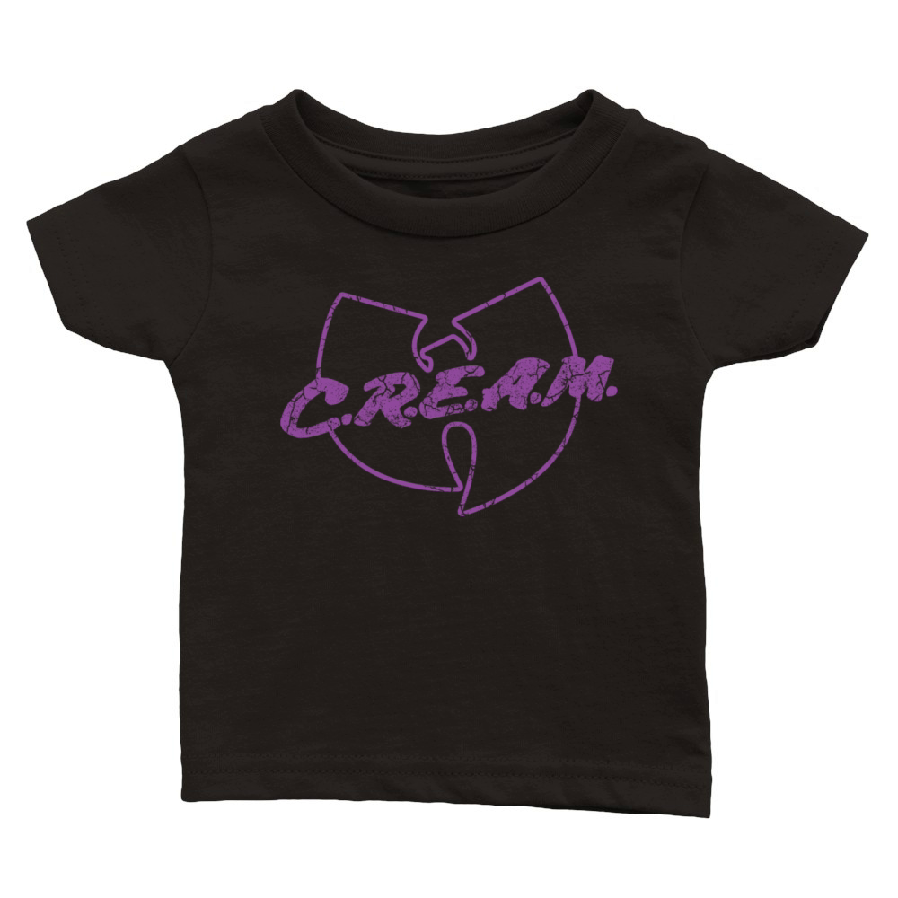 cream wutang purple Classic Baby Crewneck T-shirt