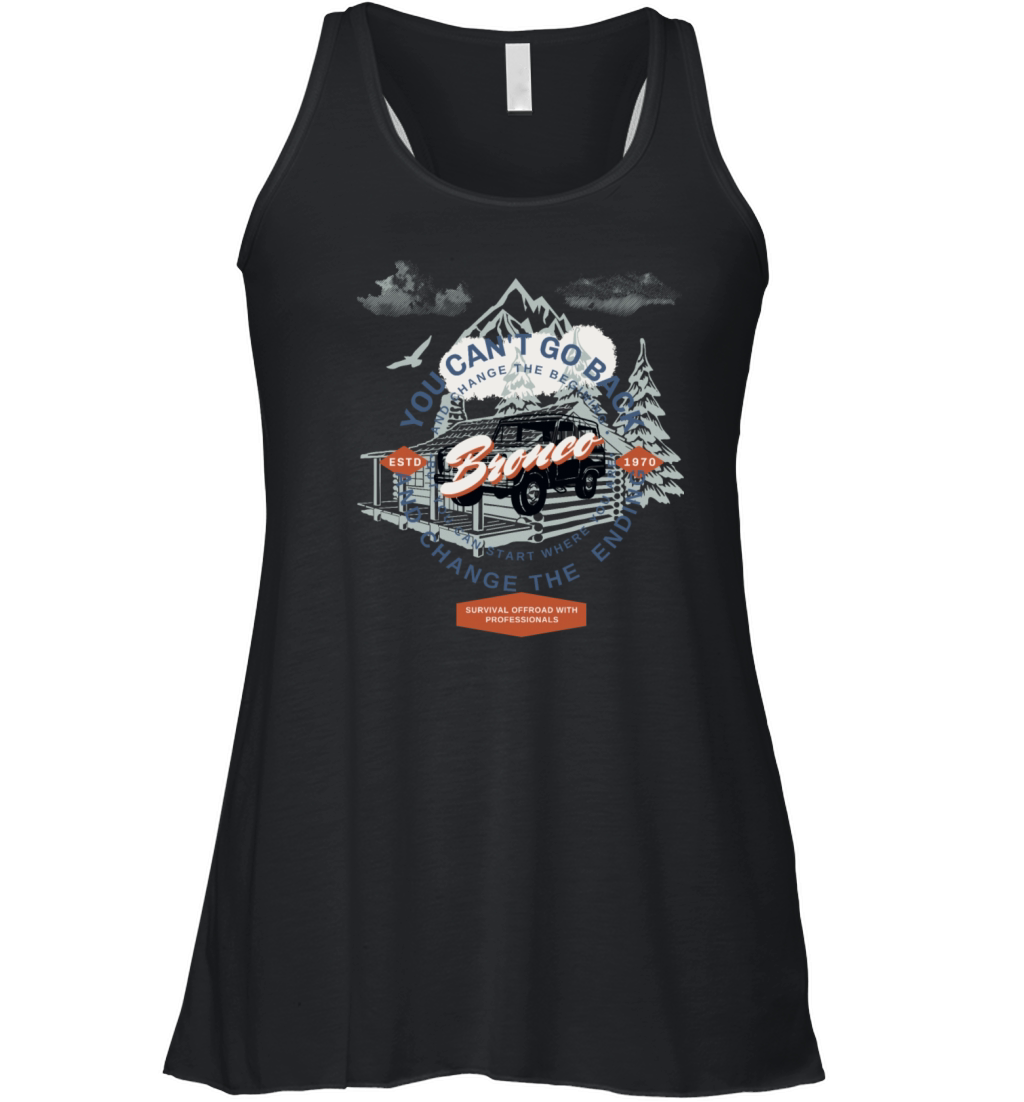 vintage ford bronco Women's Flowy Tank Top