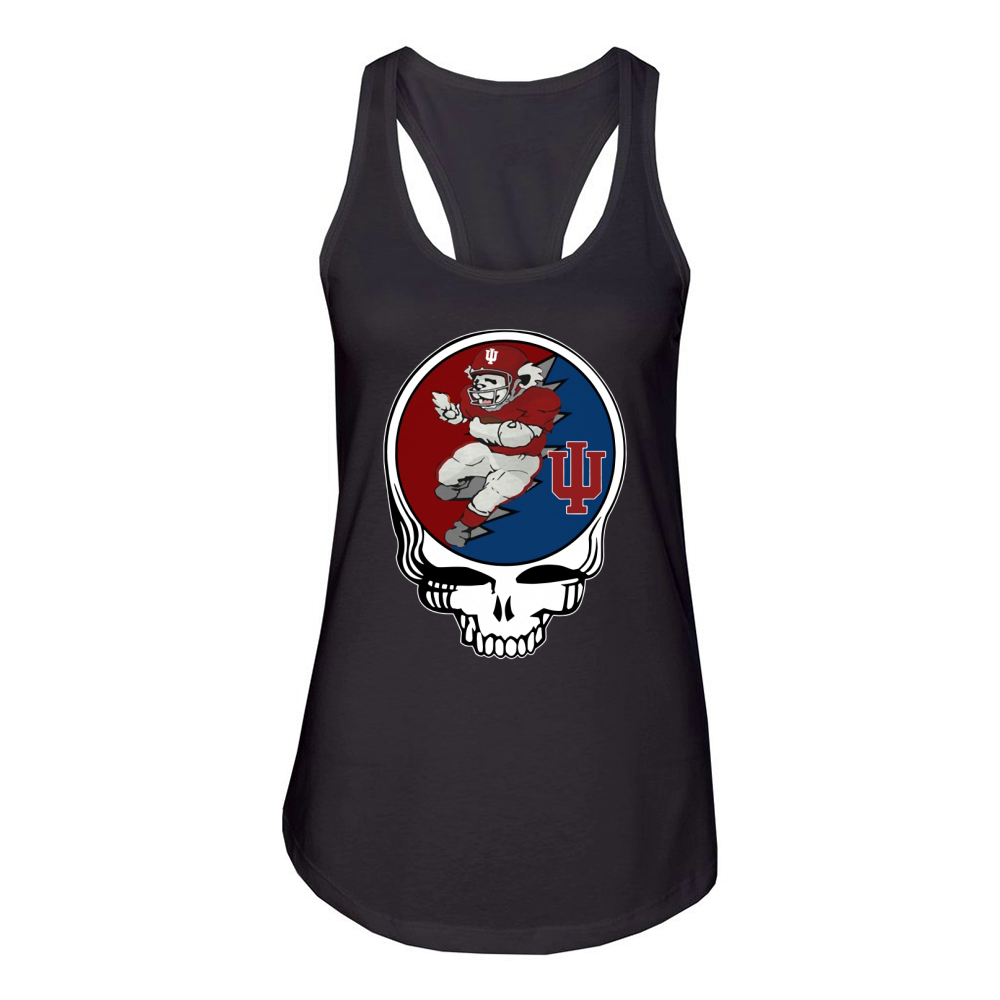GratefulDead Indiana Hoosiers Women's Racerback Tank