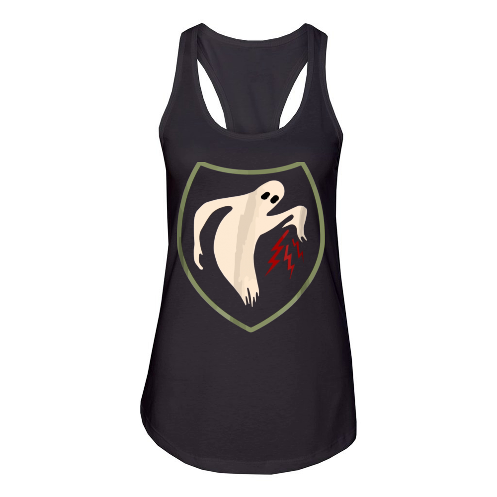 WWII Vintage Ghost Army World War 2 Allied Unit bi Women's Racerback Tank