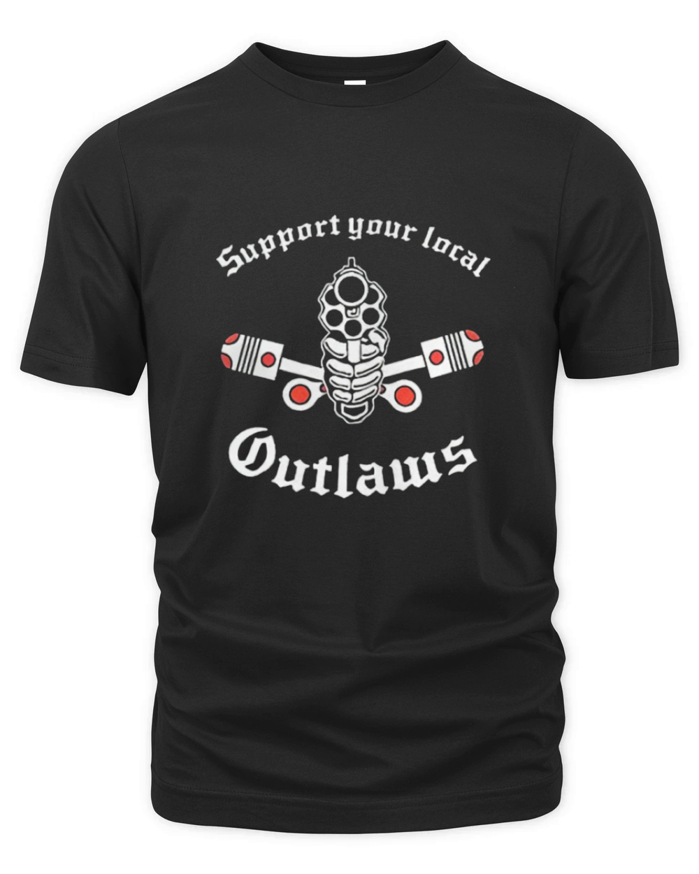 Outlaw mc Support Outlaw mc Support Organic Unisex T-shirt