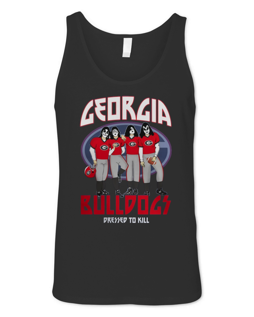 Kiss 2017 Georgia Bulldogs Unisex Jersey Tank