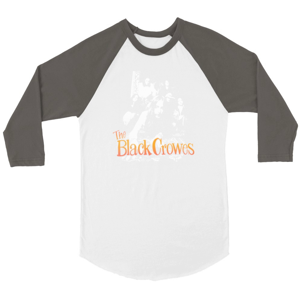 The Black Crowes Band Tshirt Unisex ¾ sleeve Raglan T-shirt