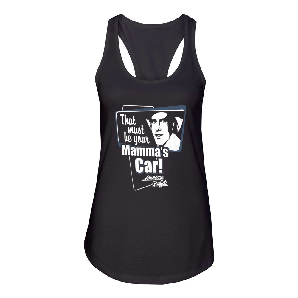 american graffiti Women's Racerback Tank