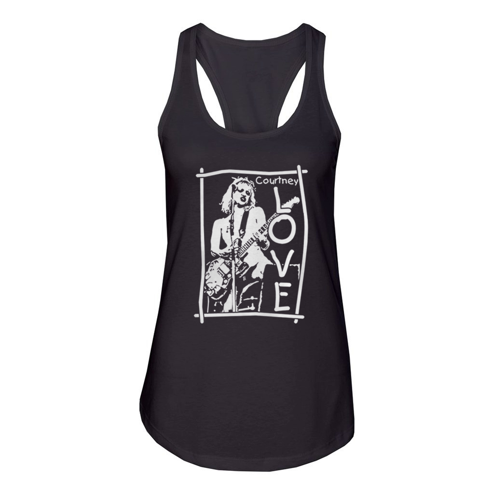 Courtney Fan Love Women's Racerback Tank