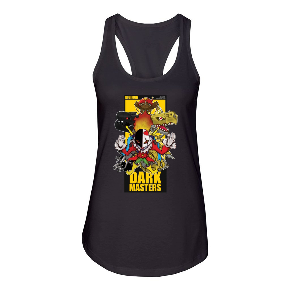 Digimon Dark Masters T-Shirt Women's Racerback Tank
