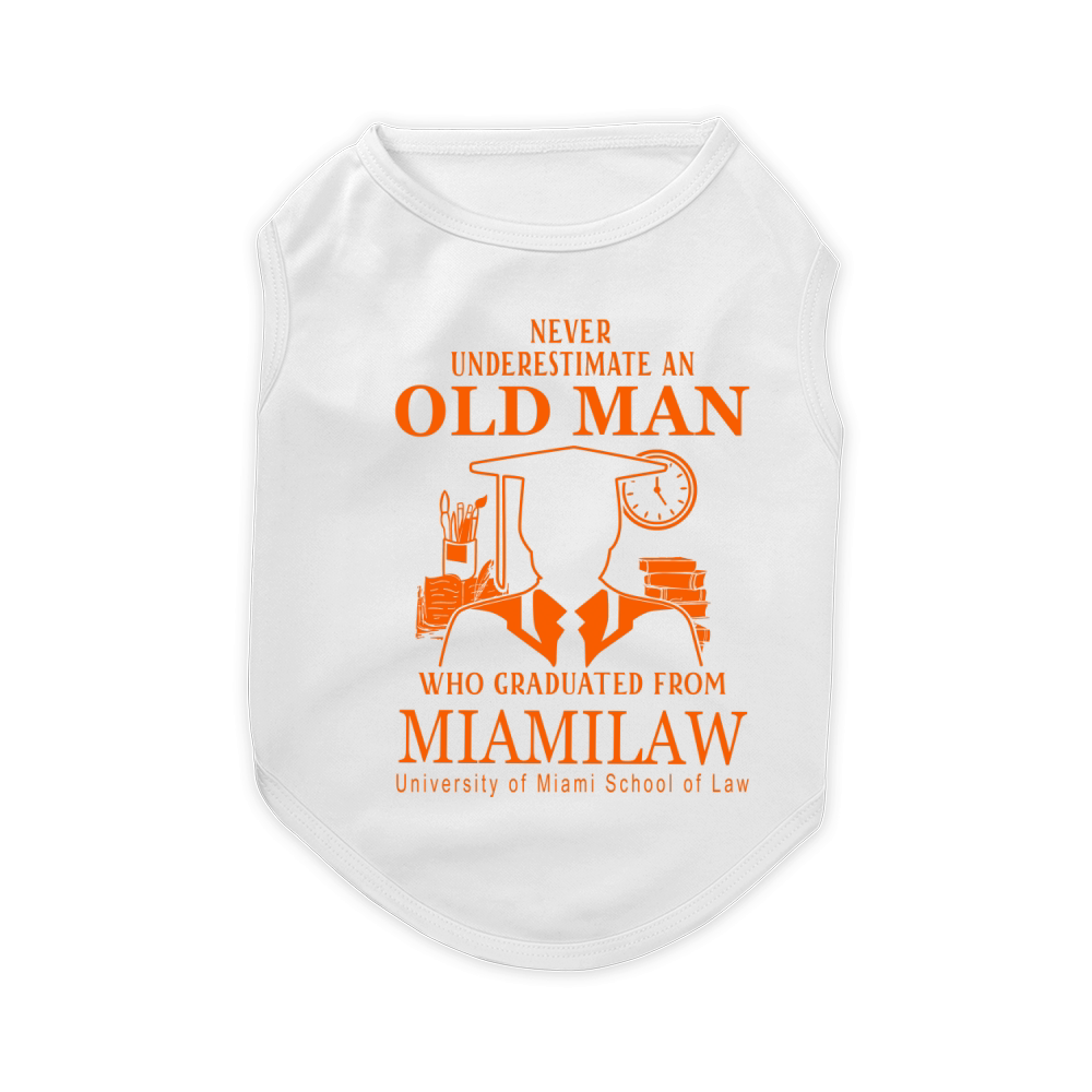 University of Miami School of Law Pet T-Shirt