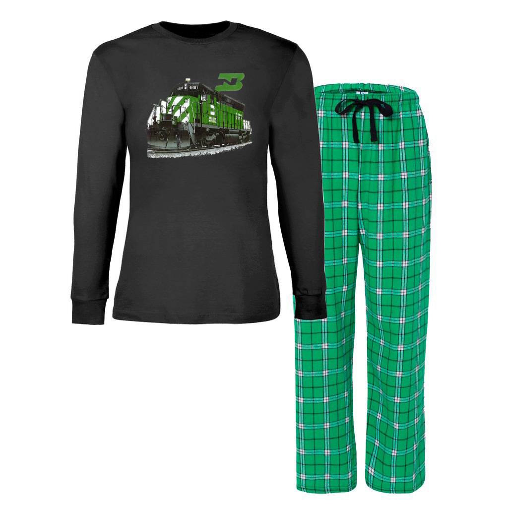 Burlington Northern Women s Christmas Pajamas Designed by Hnde