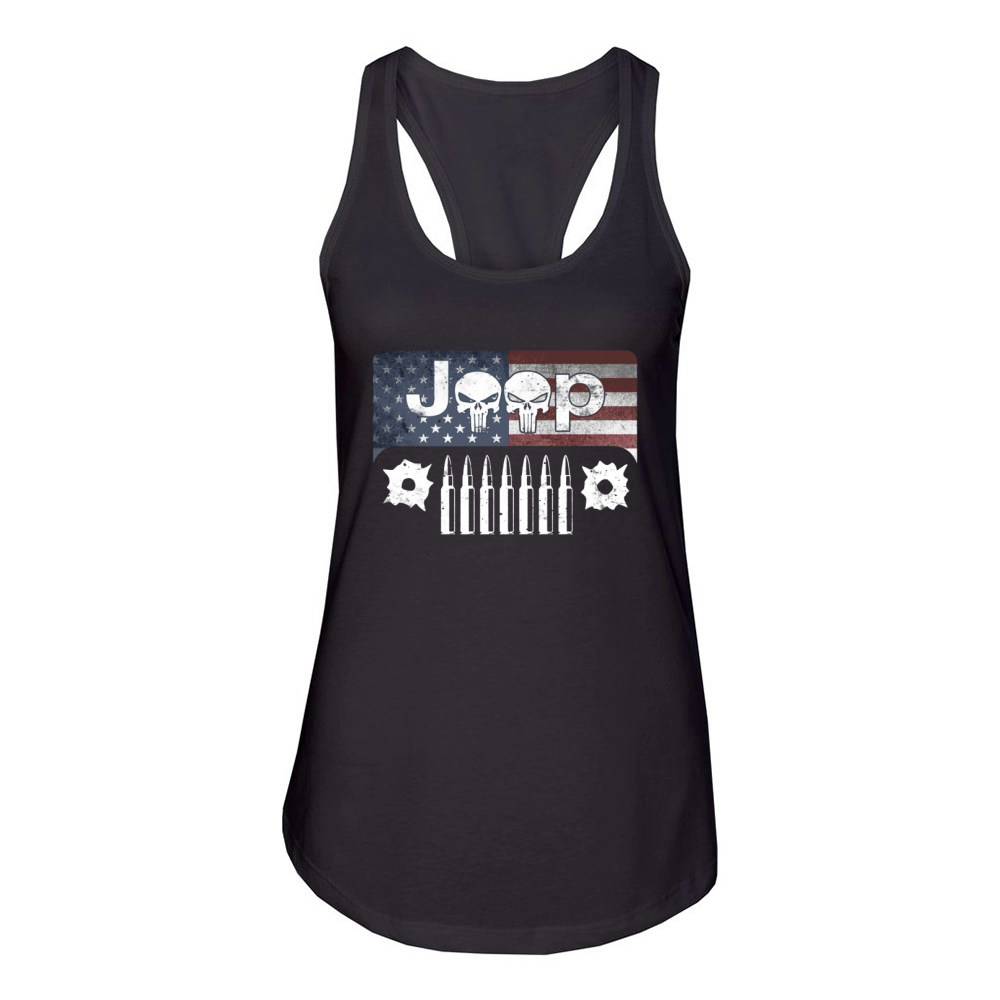 JEEP BULLTET Women's Racerback Tank