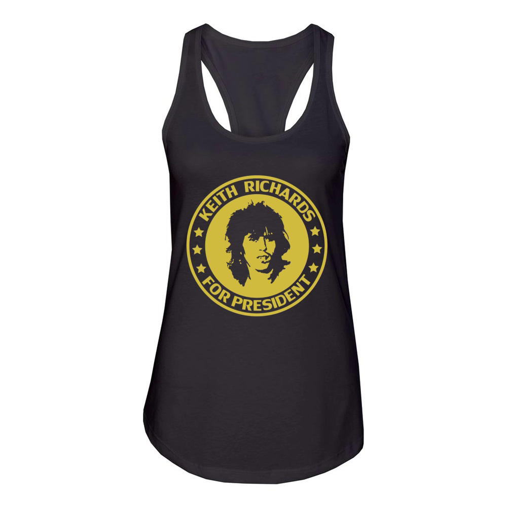 Keith Richards Tshirt Women's Racerback Tank